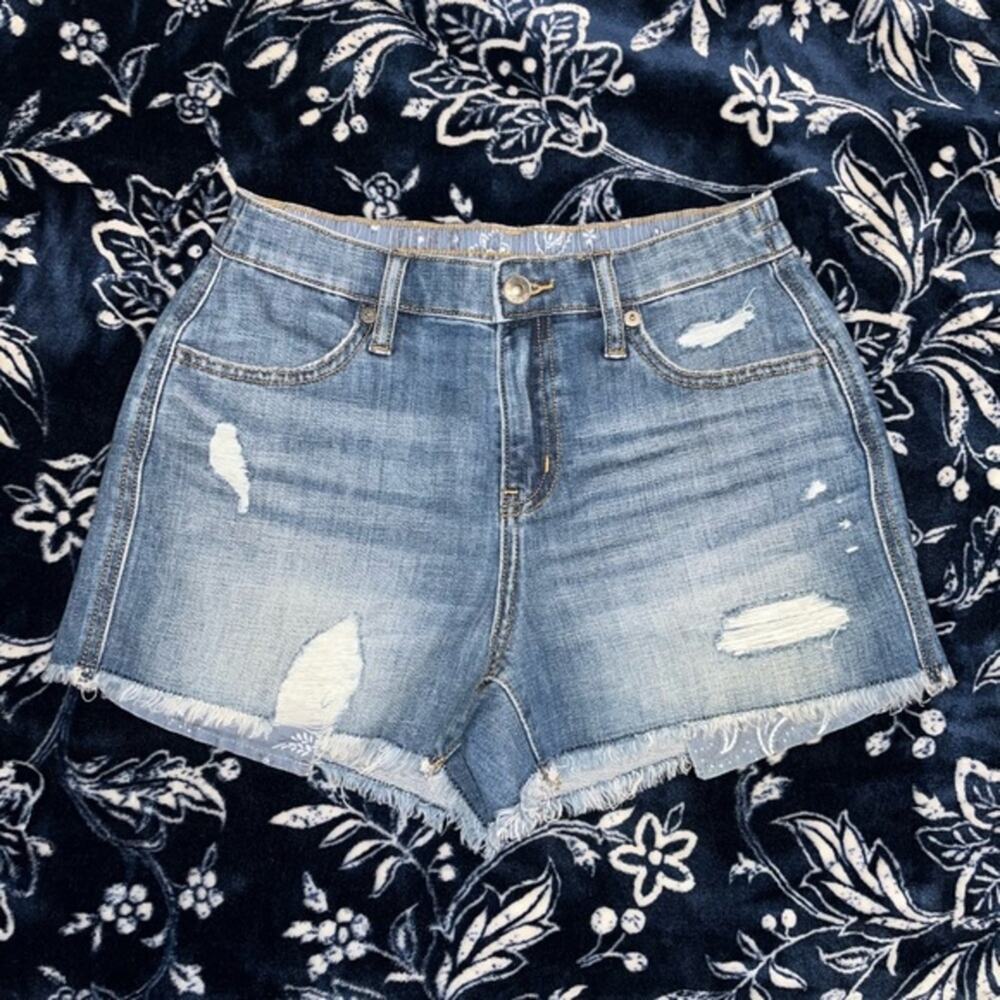 NWOT! Aerie Jean Shorts Elastic Waist 13-14” Waist